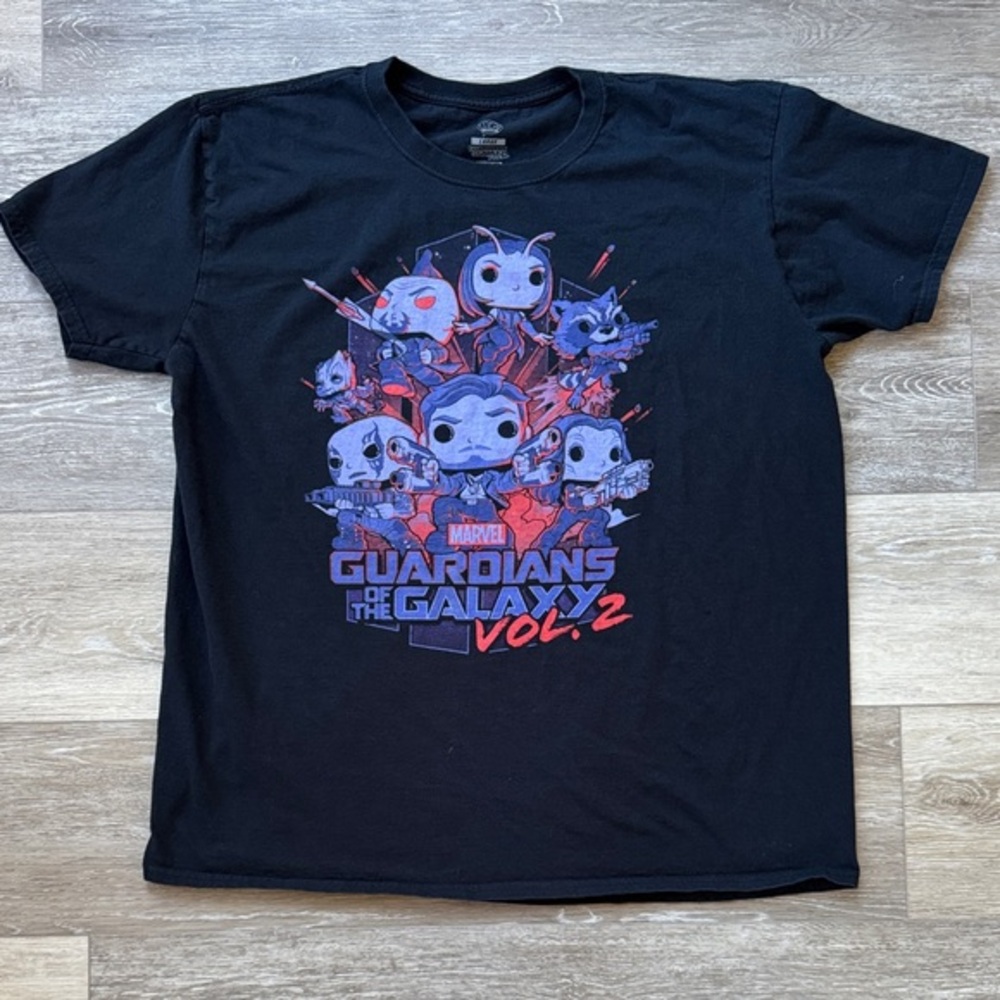 Marvel Black Guardians of the Galaxy Vol. 2 Graphic Tee